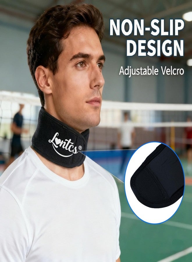 LONTCS Neck Ice Pack Wrap – Reusable Hot & Cold Gel Pack for Neck Pain Relief, Cervical Support, Tonsillectomy & Thyroid Surgery Recovery, Adjustable Freezer Wrap for Men & Women - Image 4